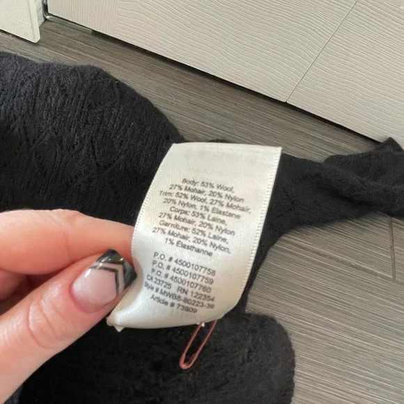 Black $168 Little Moon Negroni Dress Aritzia XS XXS - Picture 9 of 13